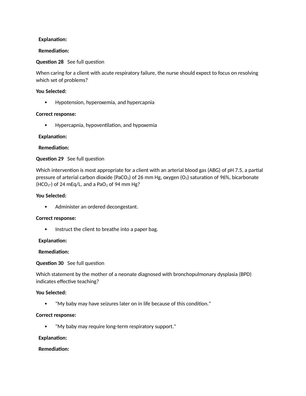 Preview page 9 of Passpoint Respiratory | A client with asthma has been taking theophylline as ordered. Now, the client's blood theophylli