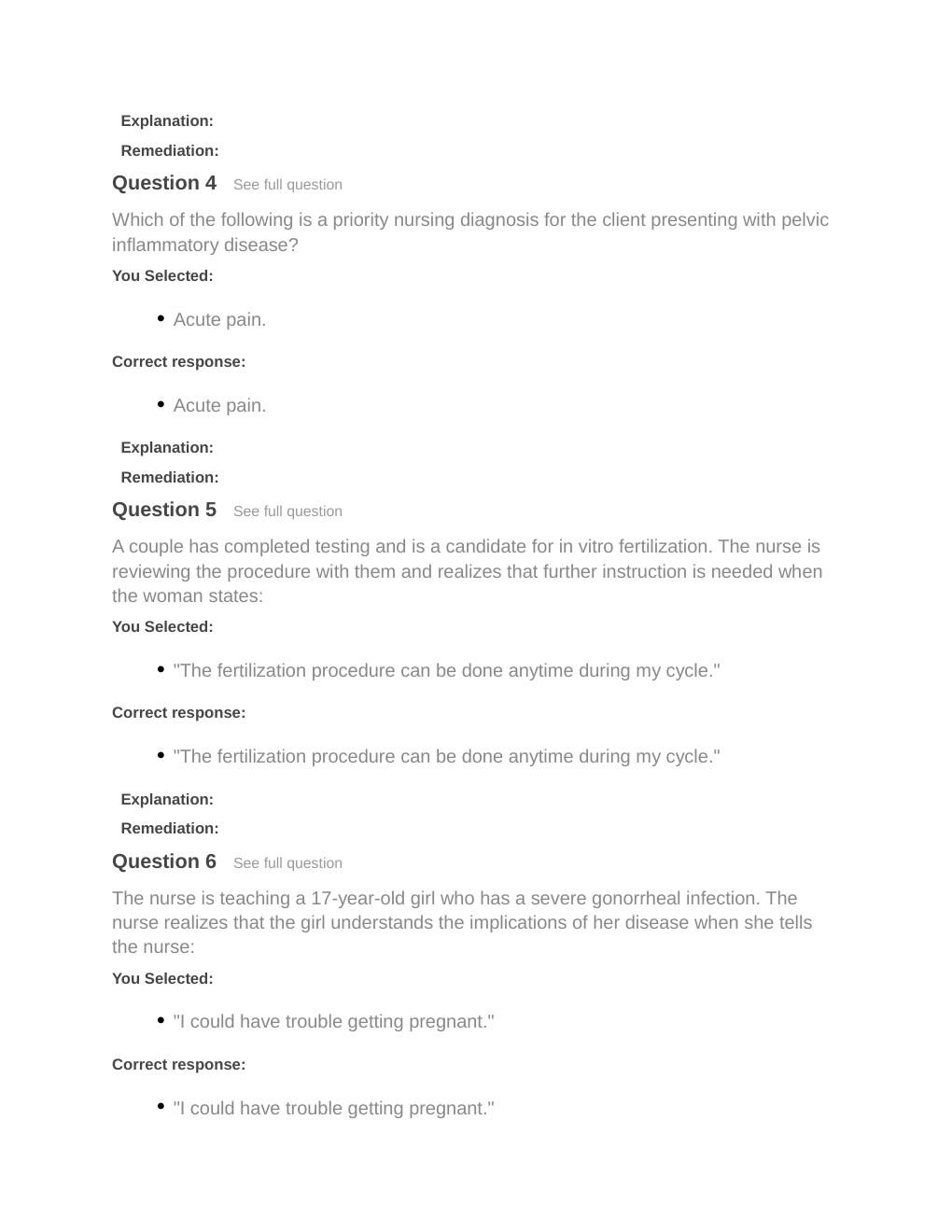 Preview page 2 of Passpoint-Reproduction | A nurse is caring for a client whose membranes ruptured prematurely 12 hours ago. When assessin