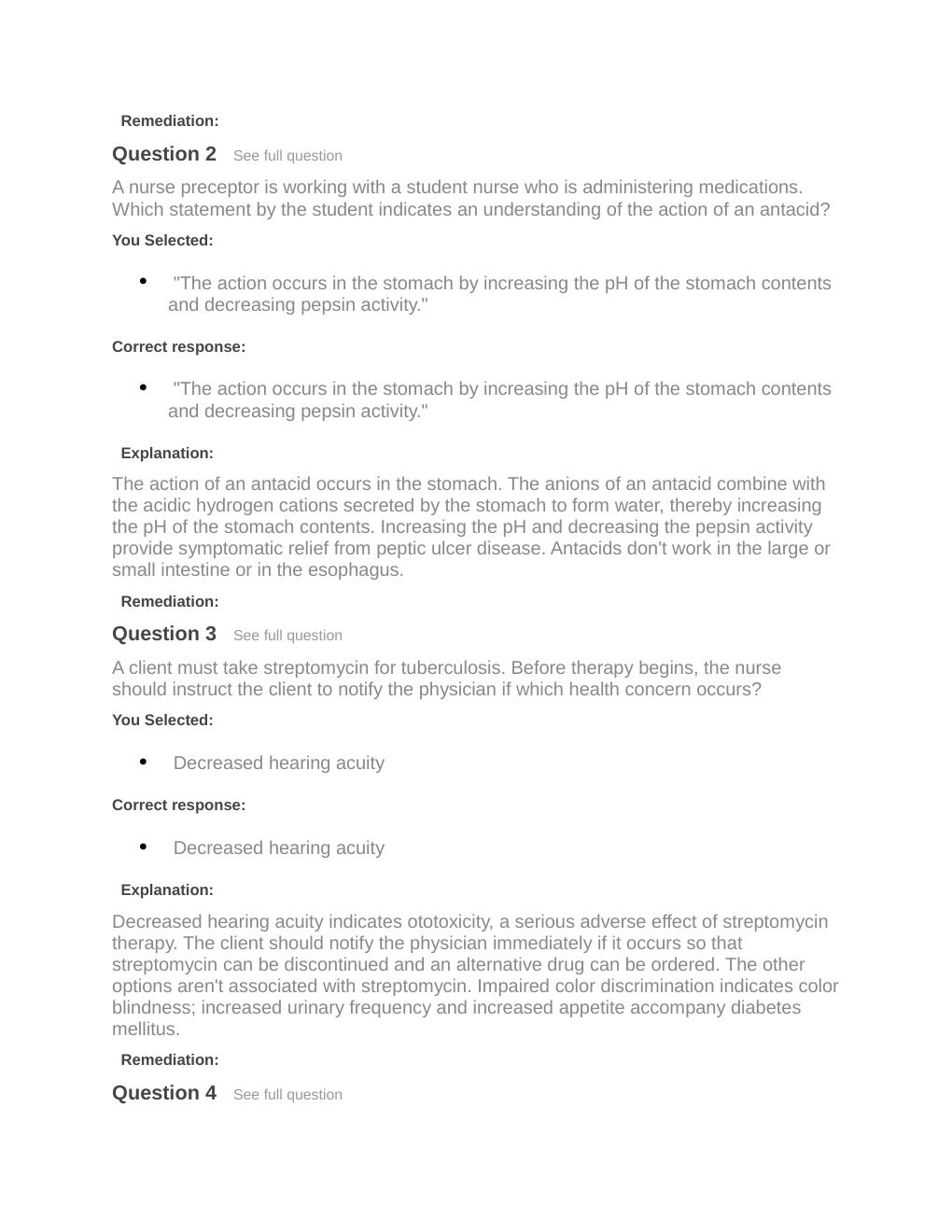 Preview page 5 of Passpoint Pharmacological | When positioned properly, the tip of a central venous catheter should lie in the: superior v