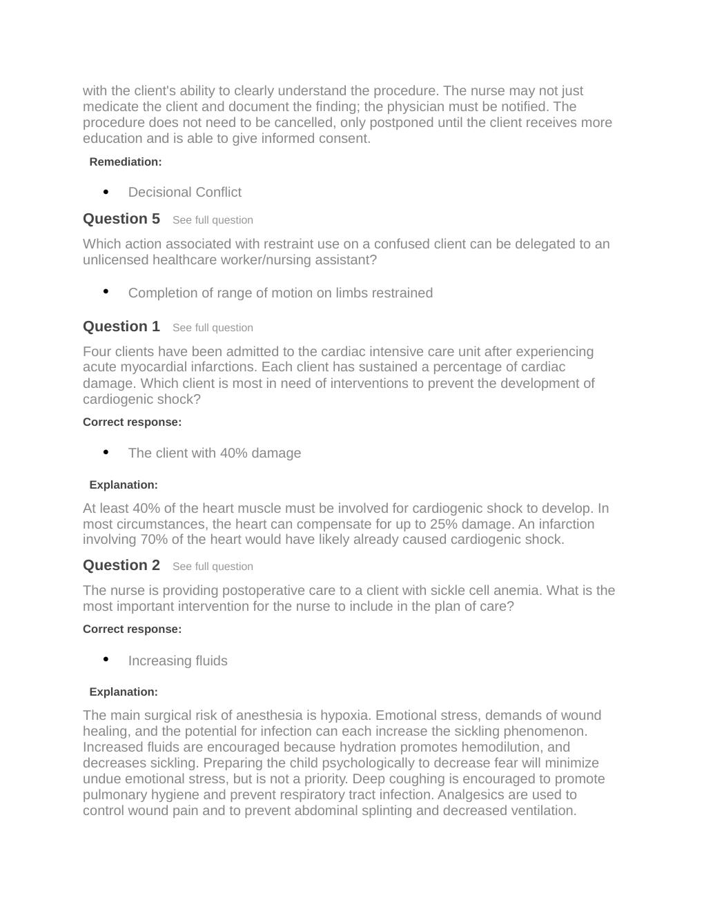 Preview page 3 of Passpoint Prioritization | Several hours into a shift, a nurse on a very busy medical-surgical unit privately asks the c