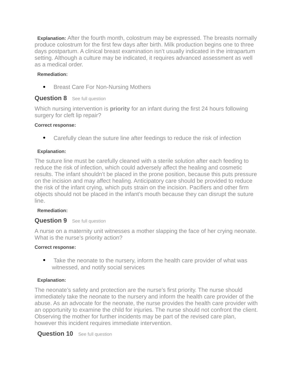 Preview page 6 of Passpoint Prioritization | Several hours into a shift, a nurse on a very busy medical-surgical unit privately asks the c