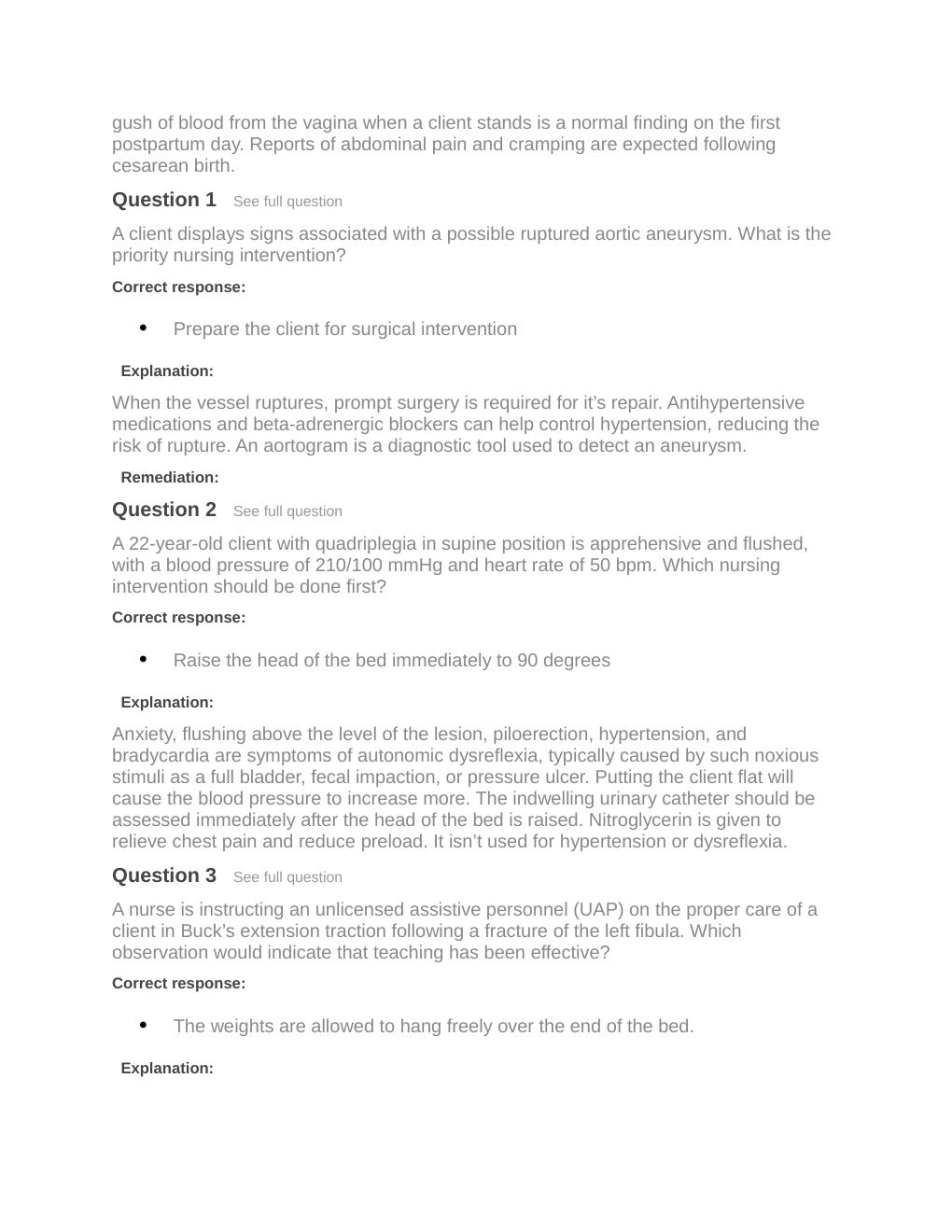 Preview page 9 of Passpoint Prioritization | Several hours into a shift, a nurse on a very busy medical-surgical unit privately asks the c