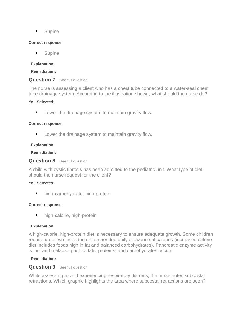 Preview page 10 of Passpoint Oxygenation | Which practice should a nurse recommend to a client who has had a cesarean birth?