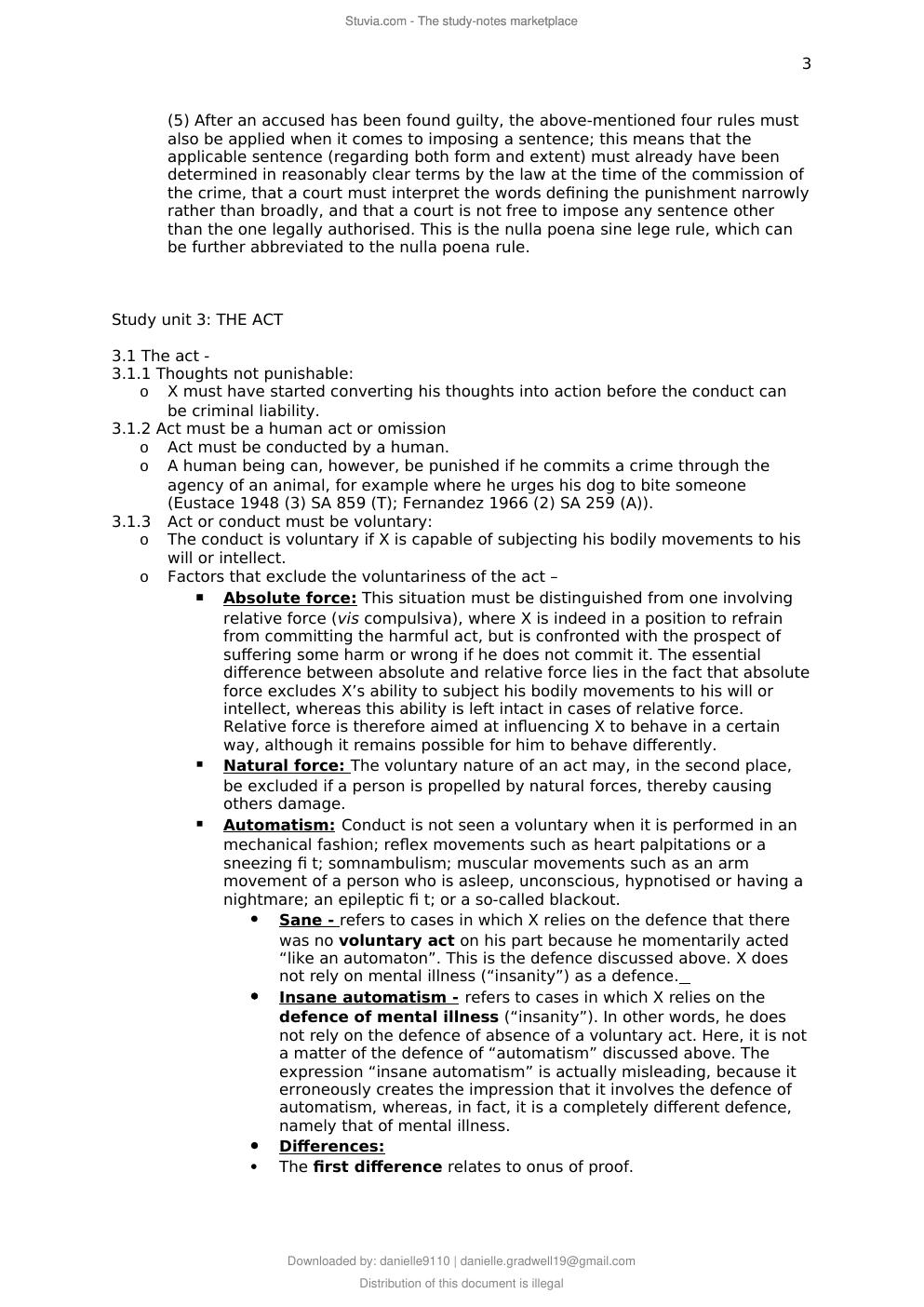 Preview page 3 of CRW2601 – SUMMARY STUDY UNIT 1-16 (LATEST 2021)
