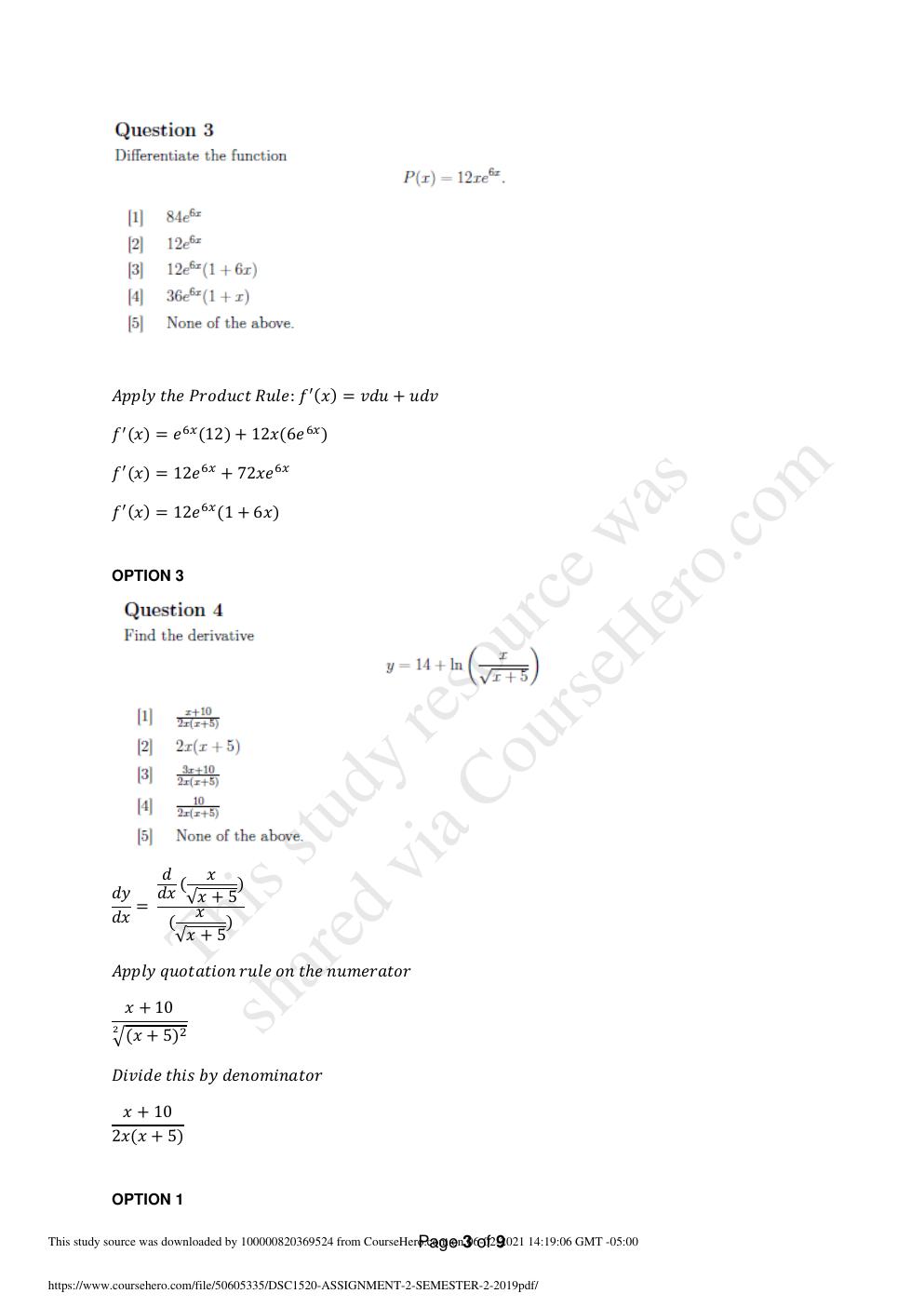 Preview page 3 of DSC1520 - ASSIGNMENT 2 - SEMESTER 2 (2019).pdf