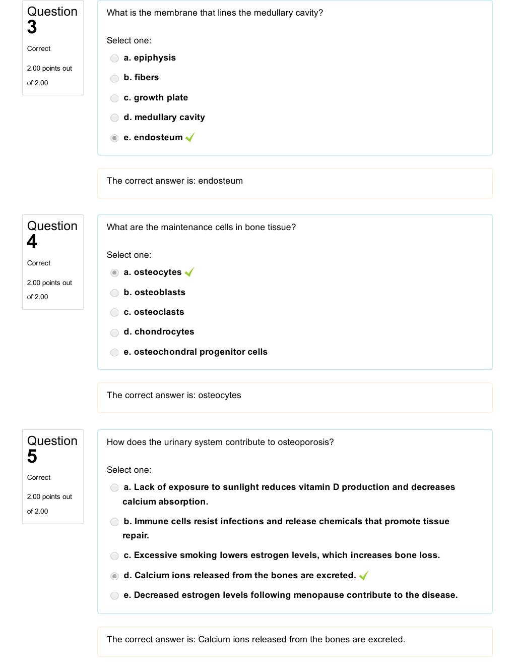 Preview page 2 of BIO 202 Topic 7 Graded Quiz Results