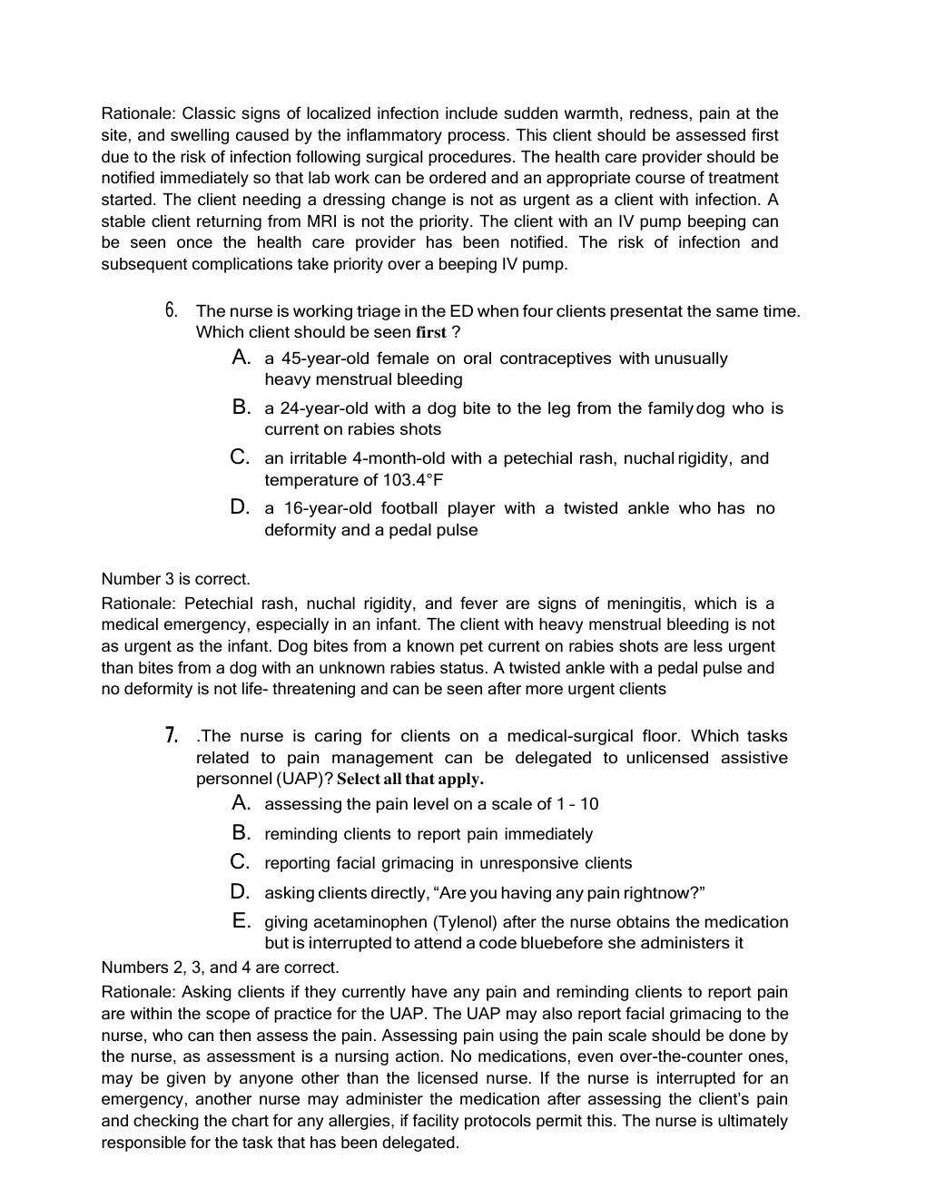 Preview page 3 of Test Bank-2021 Udpdated NCLEX-RN Ascencia