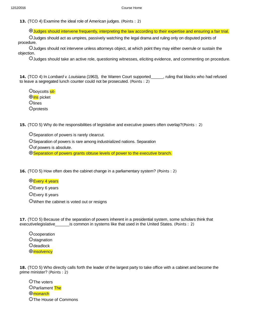 Preview page 3 of POLI 330N Week 8 Final Exam (Version 2 - Essay & MCQs).docx