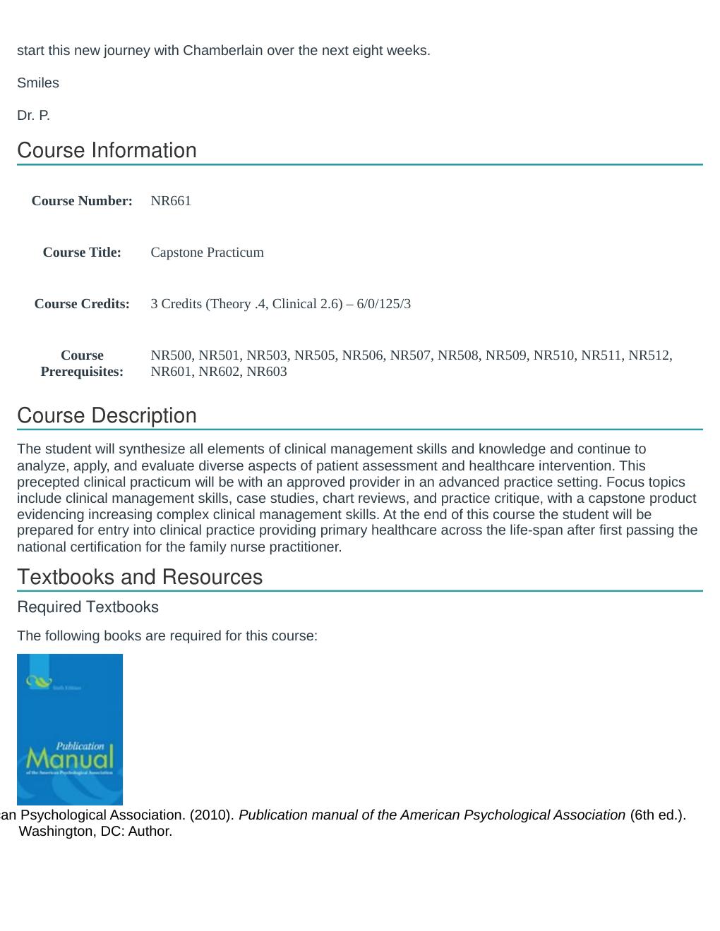 Preview page 2 of NR 661 Clinical eLog Summary Week 1 – 8 (Fall 2018)