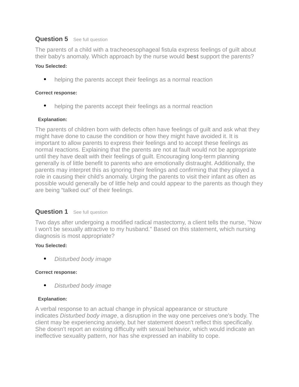 Preview page 3 of NURSING 4710 Psychosocial Prep U