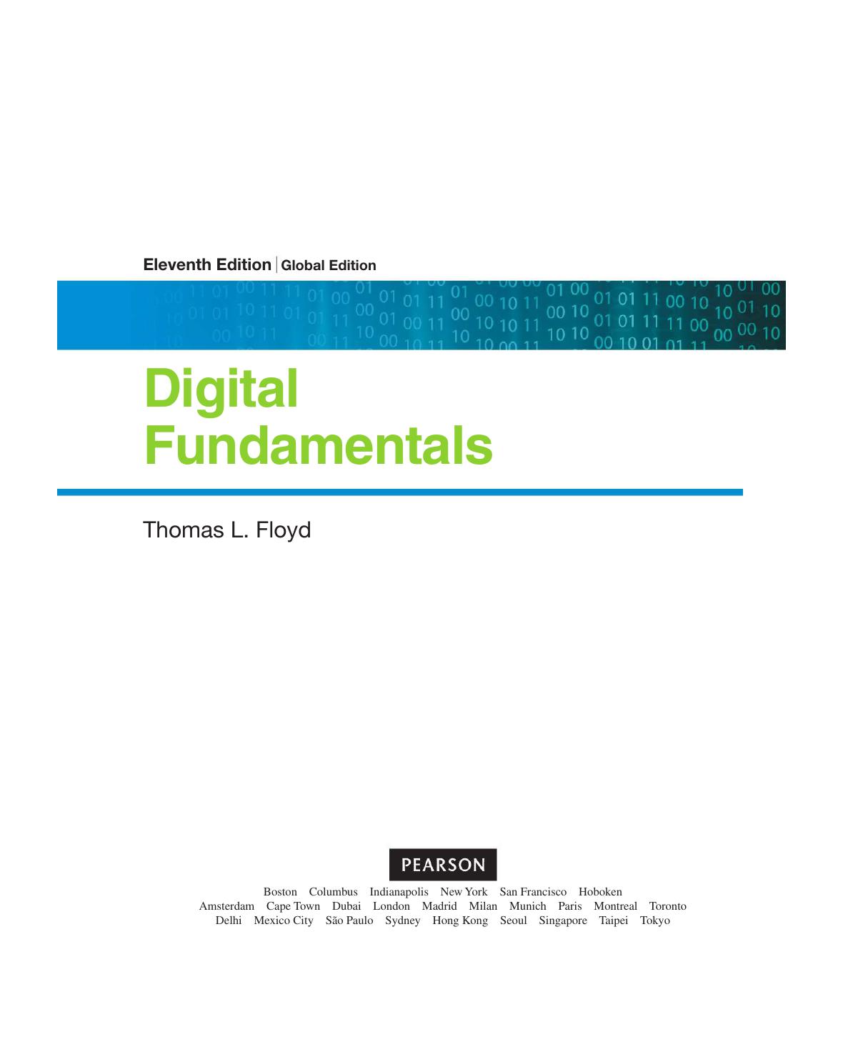 Preview page 2 of Digital Fundamentals Gloabl Edition, 11th Global Edition by Thomas L Floyd