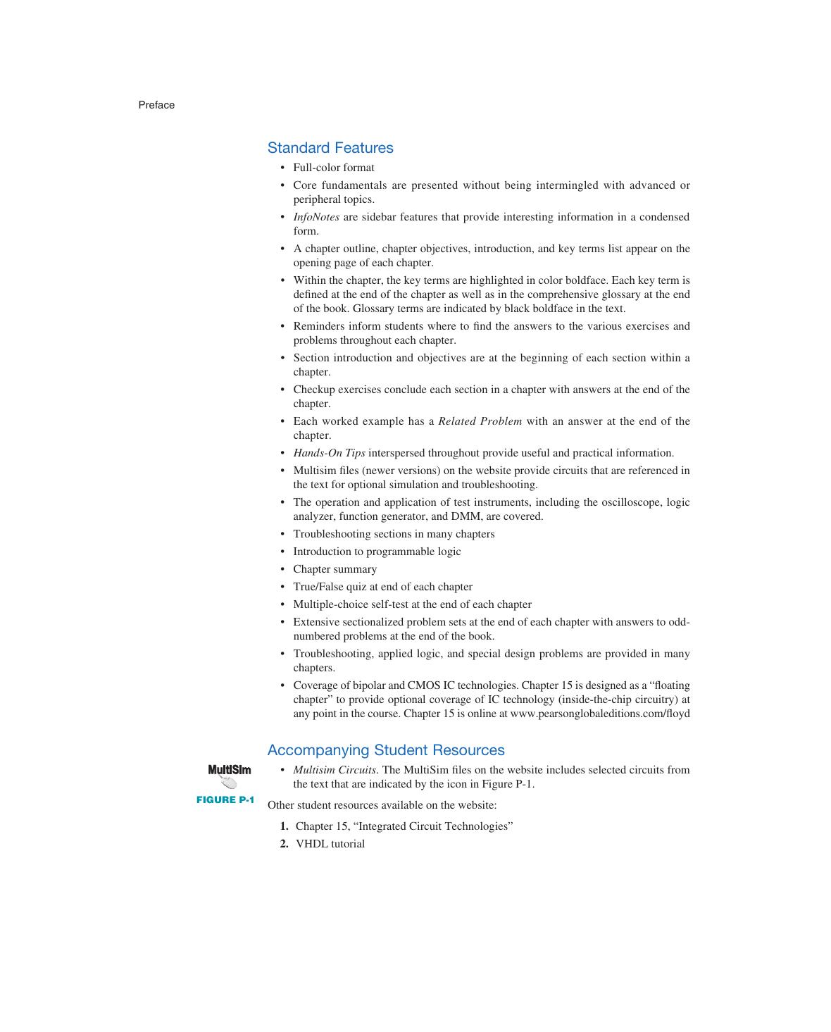 Preview page 5 of Digital Fundamentals Gloabl Edition, 11th Global Edition by Thomas L Floyd