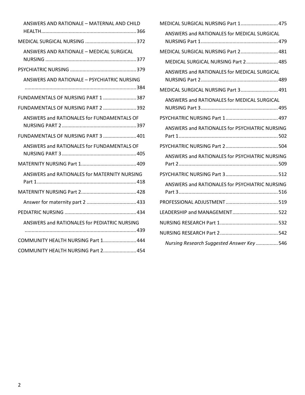 Preview page 3 of NCLEX-RN Nursing Board Practice Test Compilation | Solutions Nursing Practice 1-5 | Test Bank  Questions and Solutions