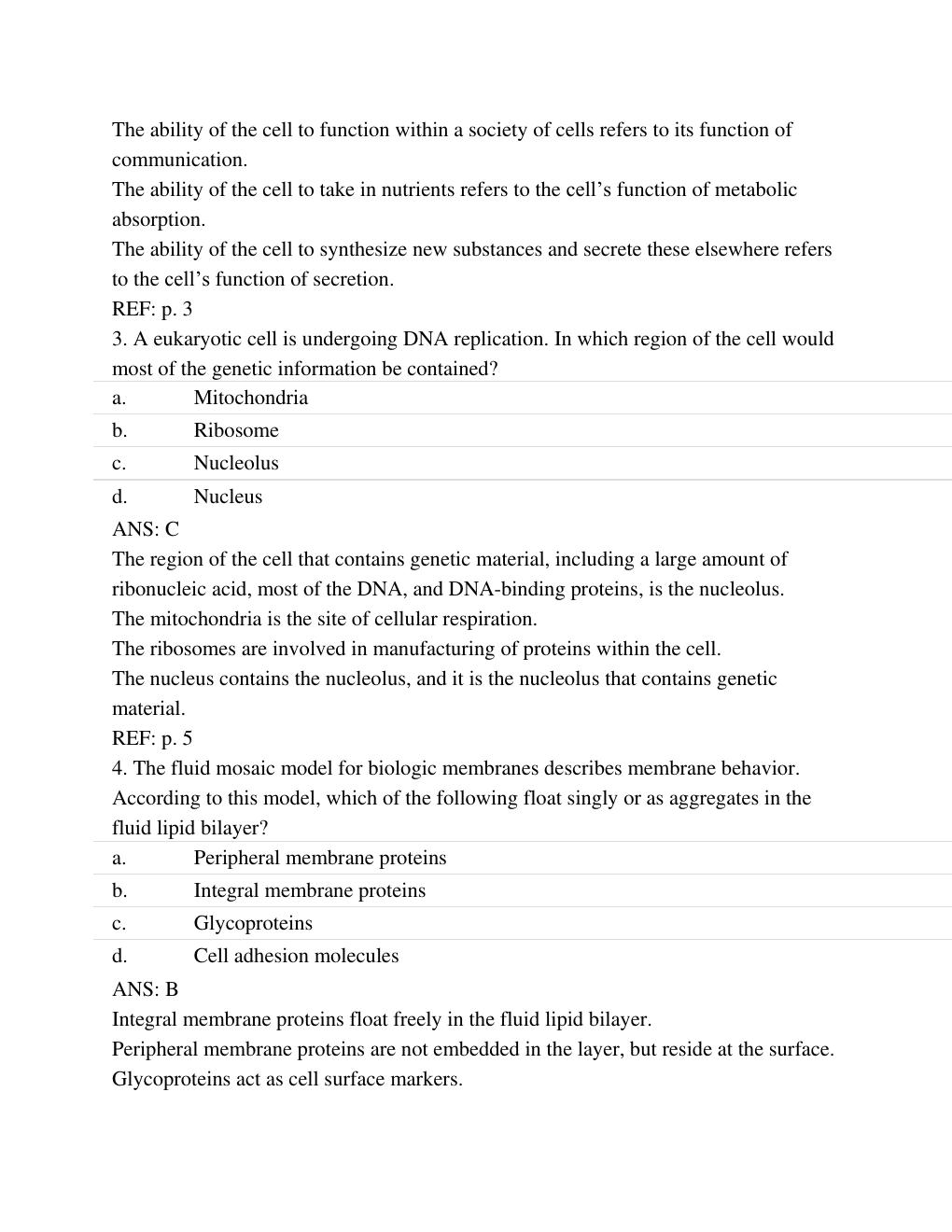 Preview page 3 of TEST BANK for Understanding Pathophysiology 5th Edition by Huether, Sue E., McCance