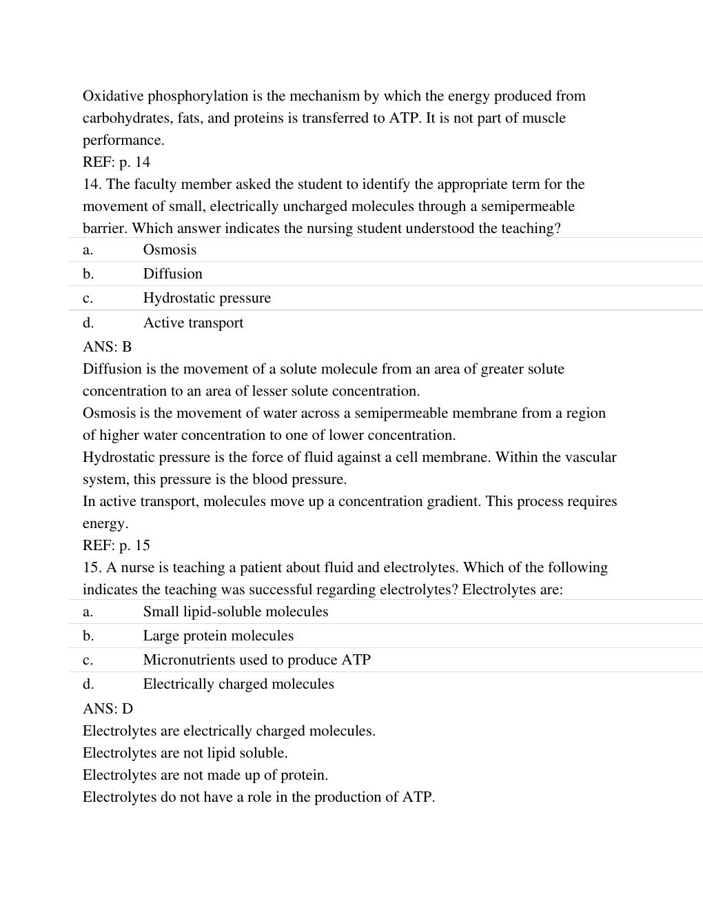 Preview page 8 of TEST BANK for Understanding Pathophysiology 5th Edition by Huether, Sue E., McCance
