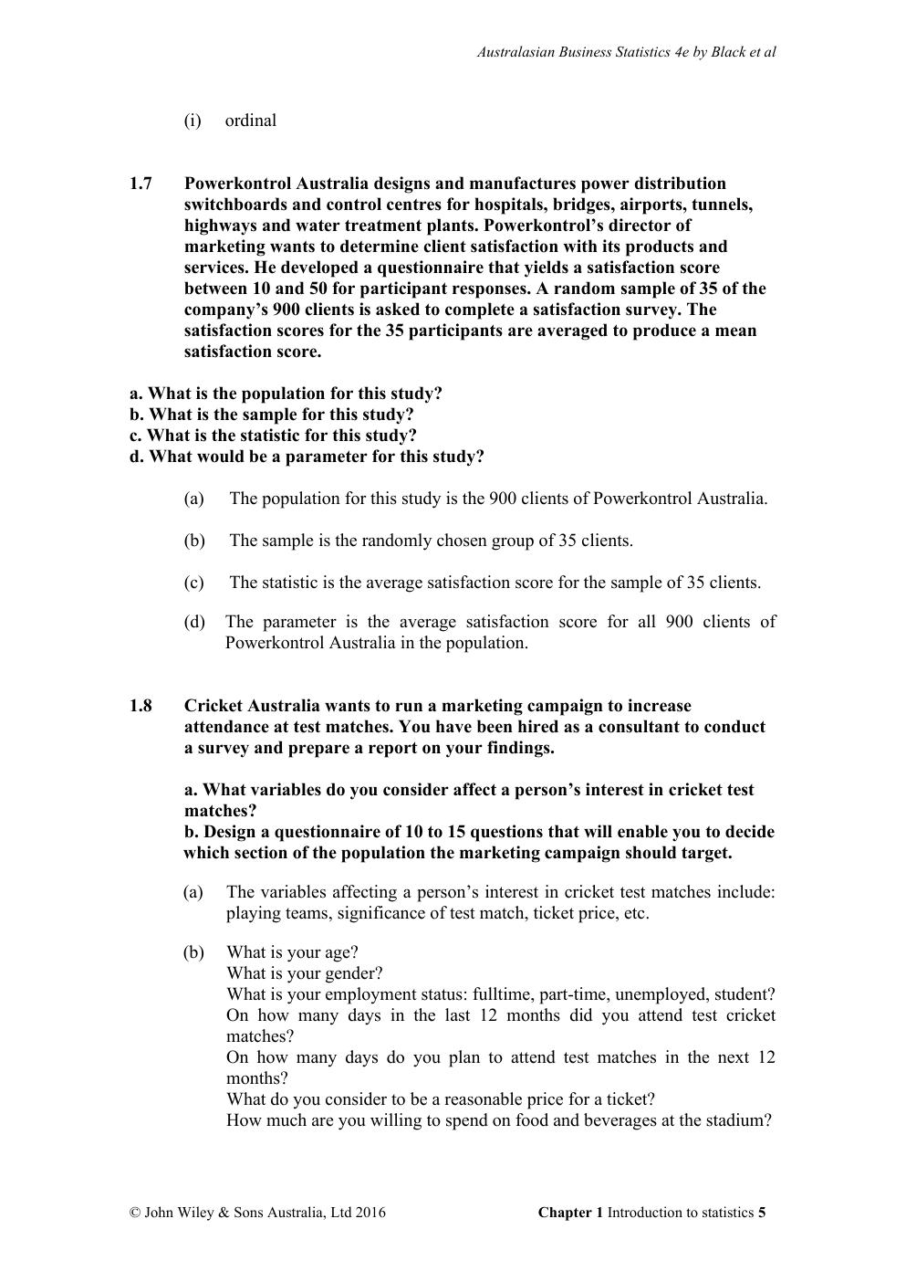 Preview page 6 of Australasian Business Statistics 4th Edition By Black, Asafu ,Adjaye, Burke, Khan, King, Perera, Papadimos, Sherwood, Wa