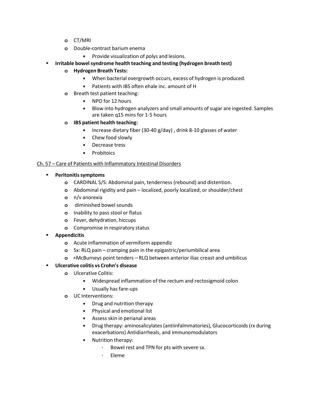 Preview page 3 of NUR2392 Final Exam Study Guide