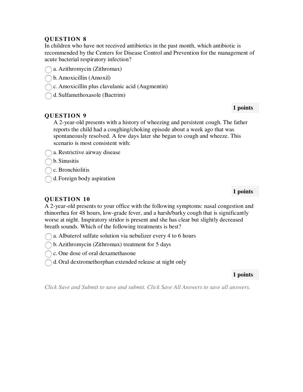 Preview page 3 of NURS 6541 WEEK 7 Quiz 2 Questions and Answers.