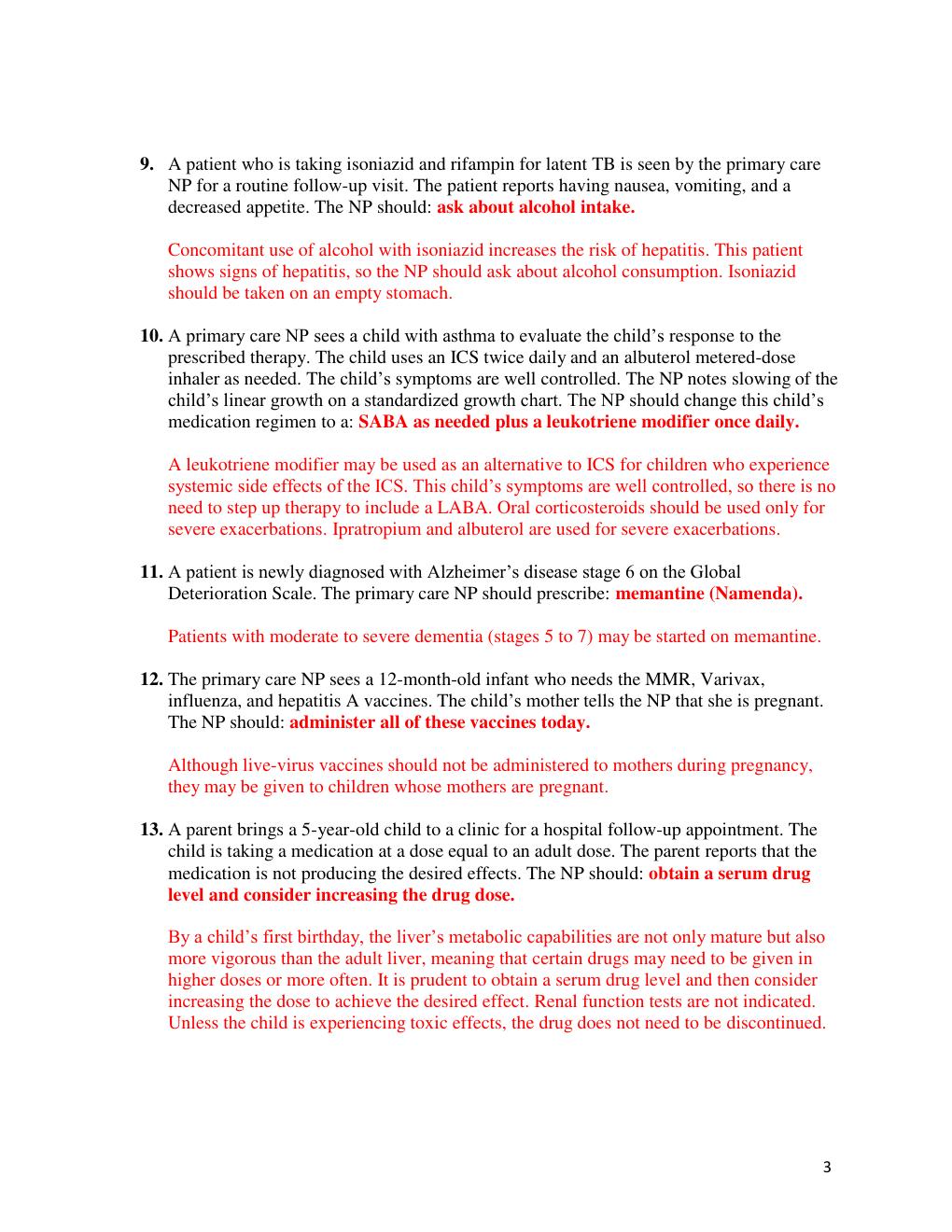 Preview page 3 of NR 508 FINAL EXAM | A patient who has diabetes reports intense discomfort when needing to void.