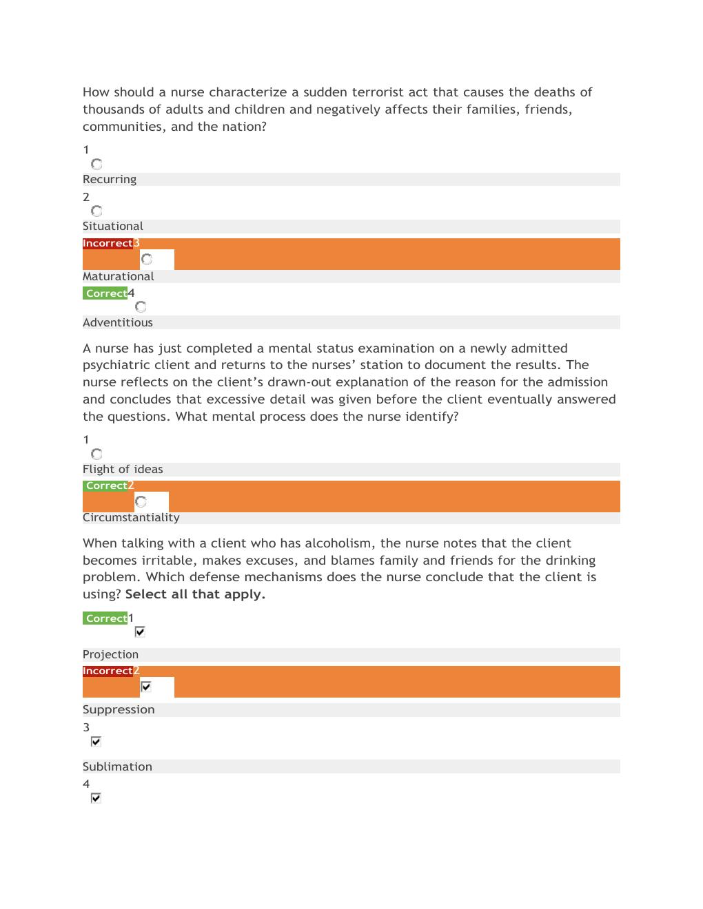 Preview page 2 of HESI Computerized Adaptive Testing (CAT) LATEST VERSION.