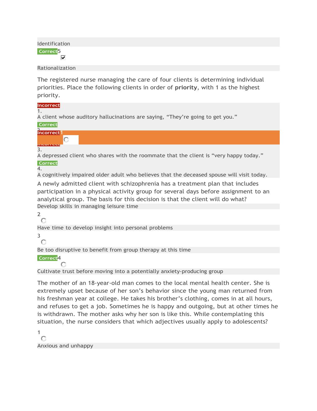 Preview page 3 of HESI Computerized Adaptive Testing (CAT) LATEST VERSION.