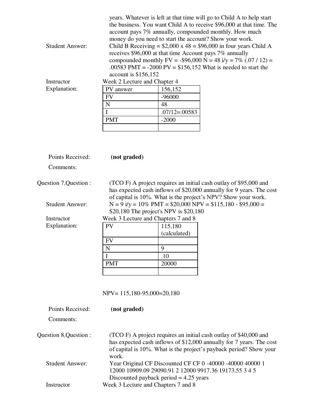 Preview page 3 of FIN 515 MIDTERM EXAM
