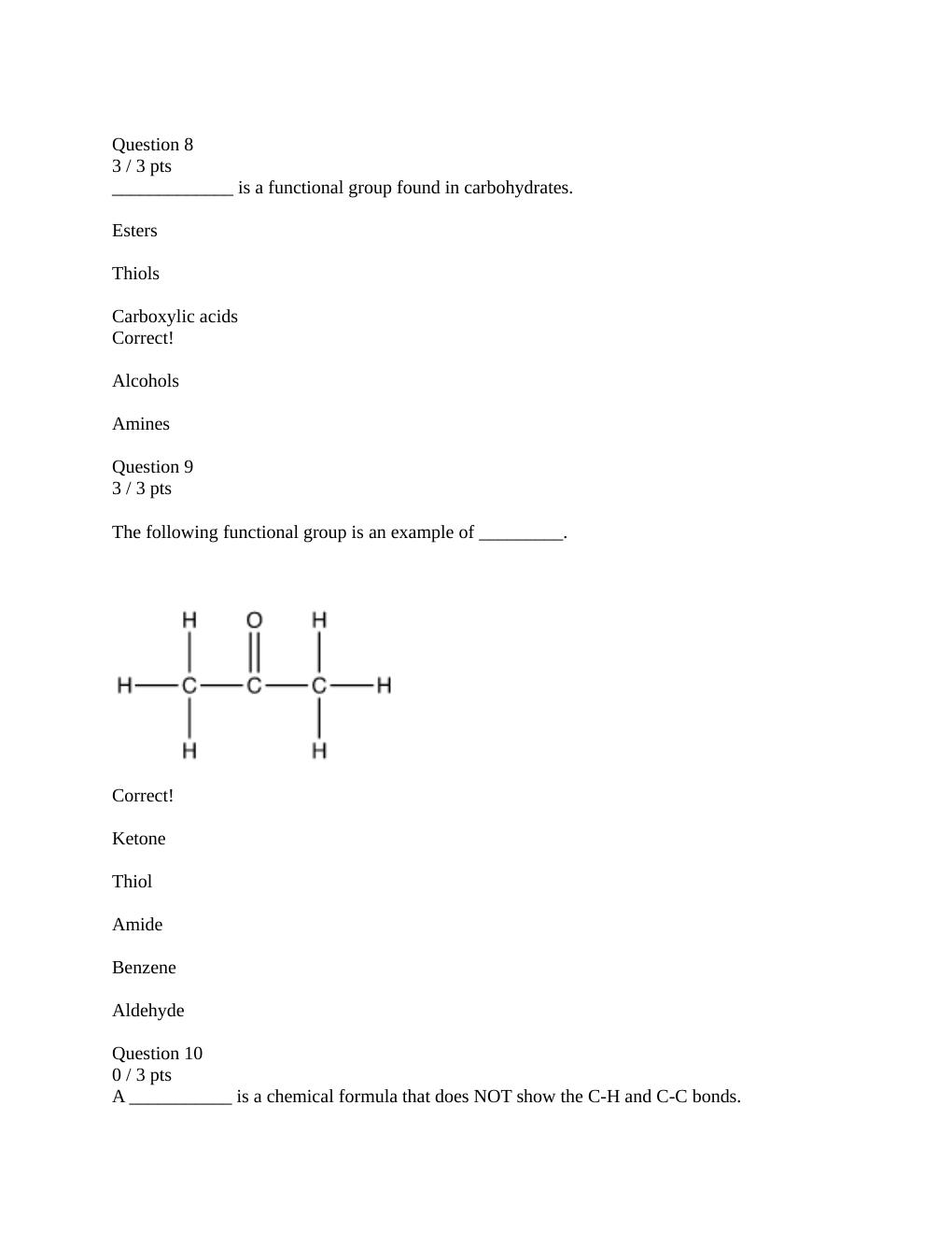 Preview page 3 of CHEM 210 Module 1-8 Exams Plus Final Exam - Portage Learning | Complete Answers(Graded A)