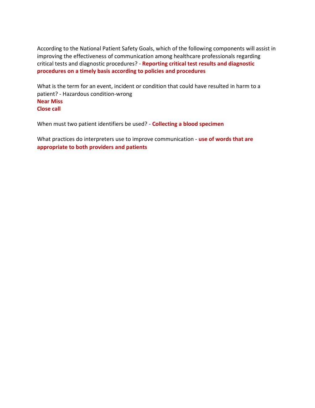 Preview page 3 of Prophecy Assessments - Core Mandatory Part 2
