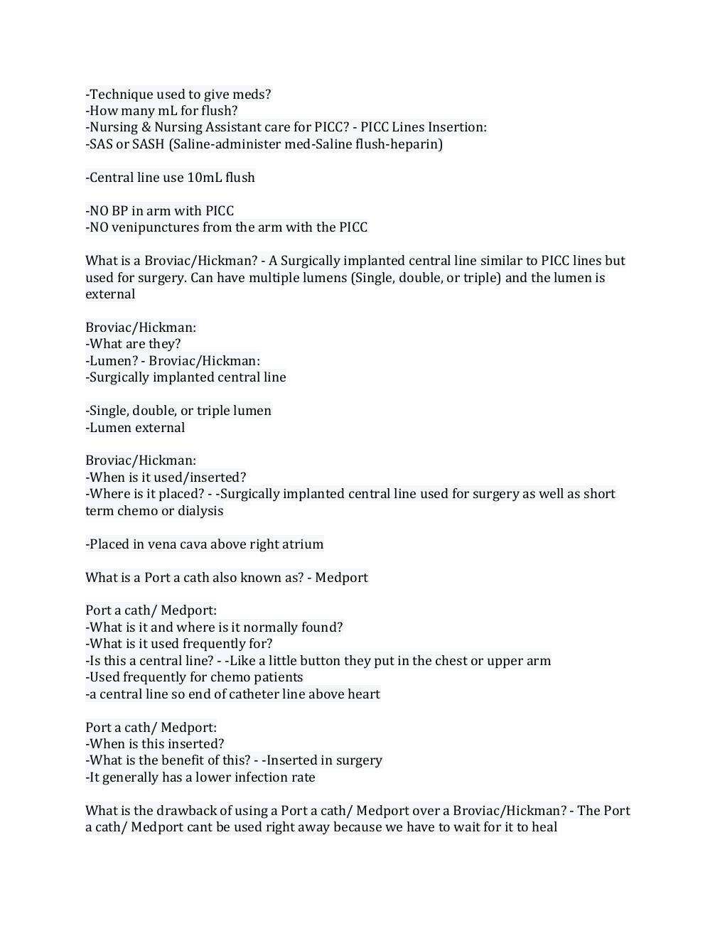 Preview page 2 of Intravenous IV Therapy Adults Exam 1 Complete solution guide, Latest 2022 summer.