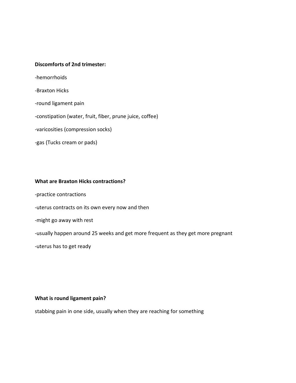 Preview page 6 of Nursing 326 Quiz 2 | Until 28 weeks gestation how often does the mother go to prenatal visits? | Until 36 weeks gestatio