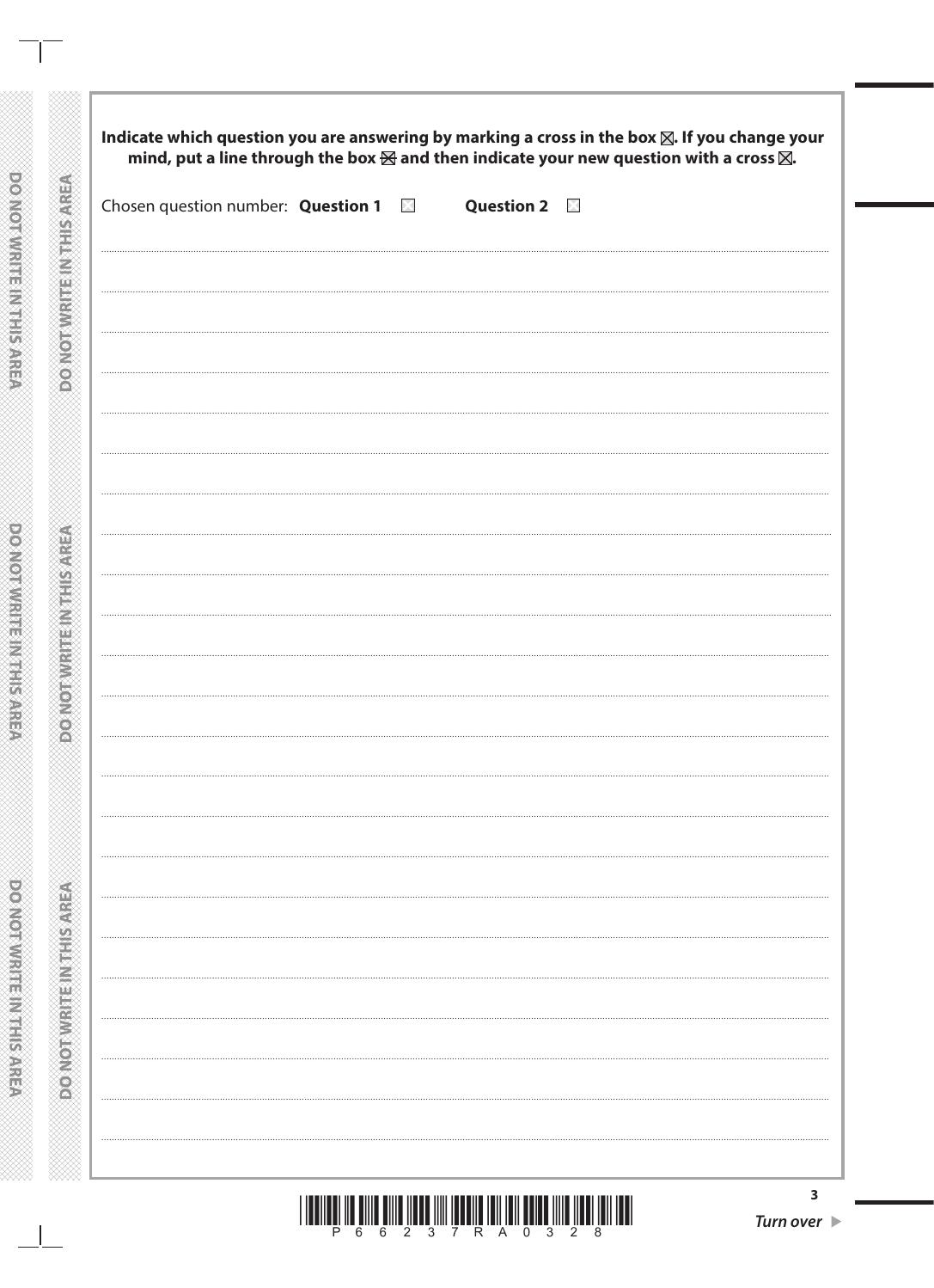 Preview page 3 of Pearson Edexcel As Level 3 GCE 8HI0/1B History Advanced Subsidiary PAPER 1: Breadth study with interpretations Option 1B