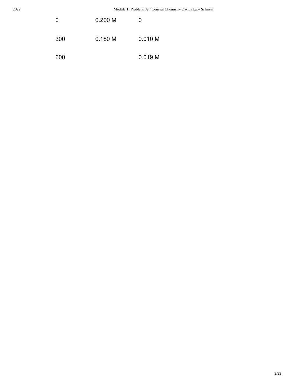 Preview page 2 of PORTAGE LEARNING CHEM 104 MODULE 1