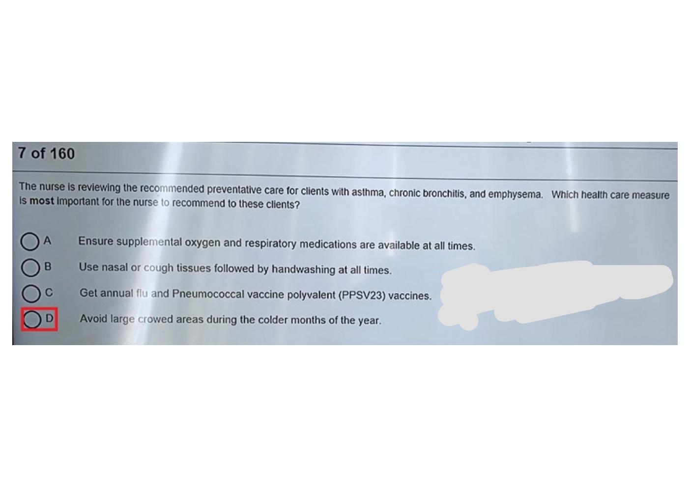 Preview page 7 of HESI EXIT RN V5 Exam Prep from 2022 I Contains 160 REAL EXAM Most Teated Q&A