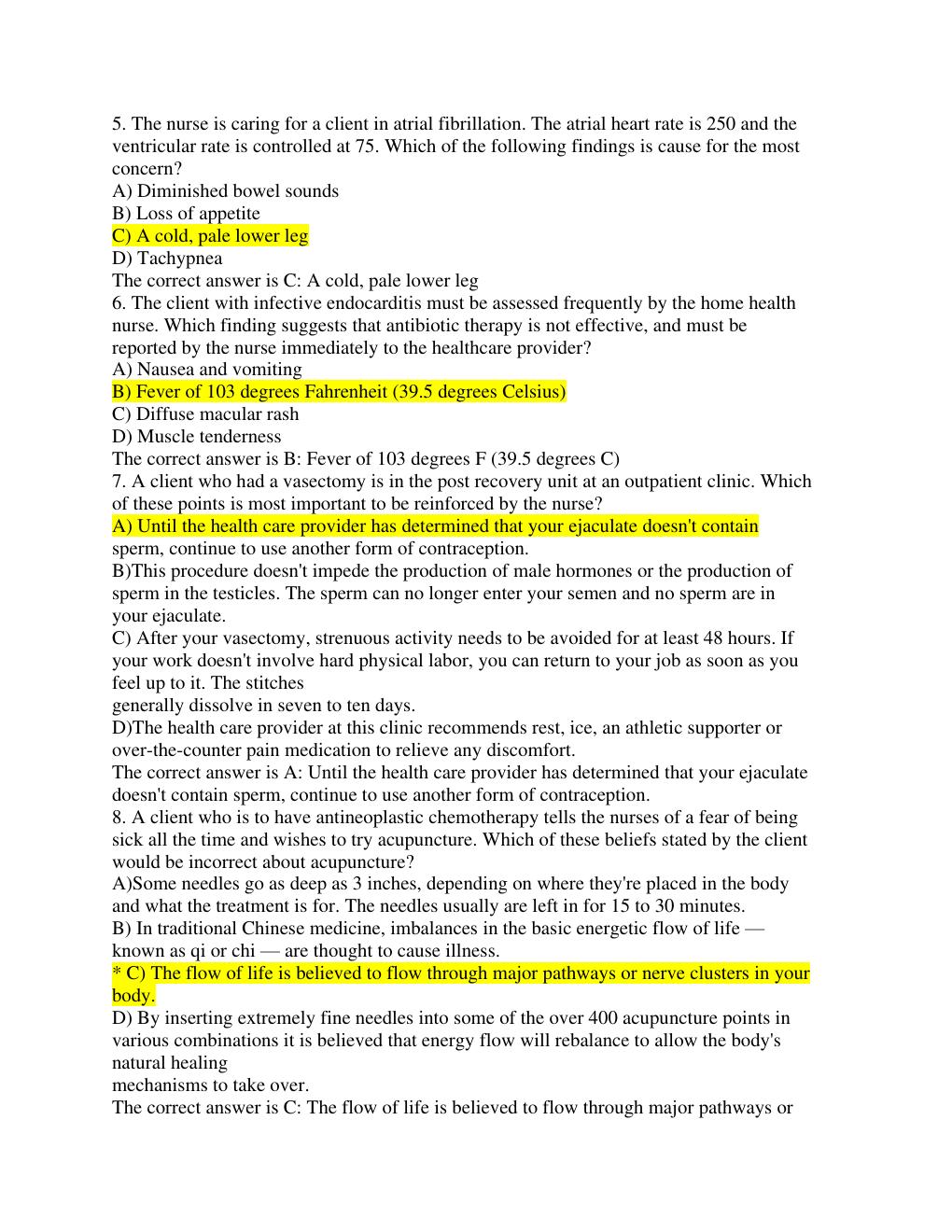 Preview page 3 of HESI EXIT V1 2022 GRADED A+