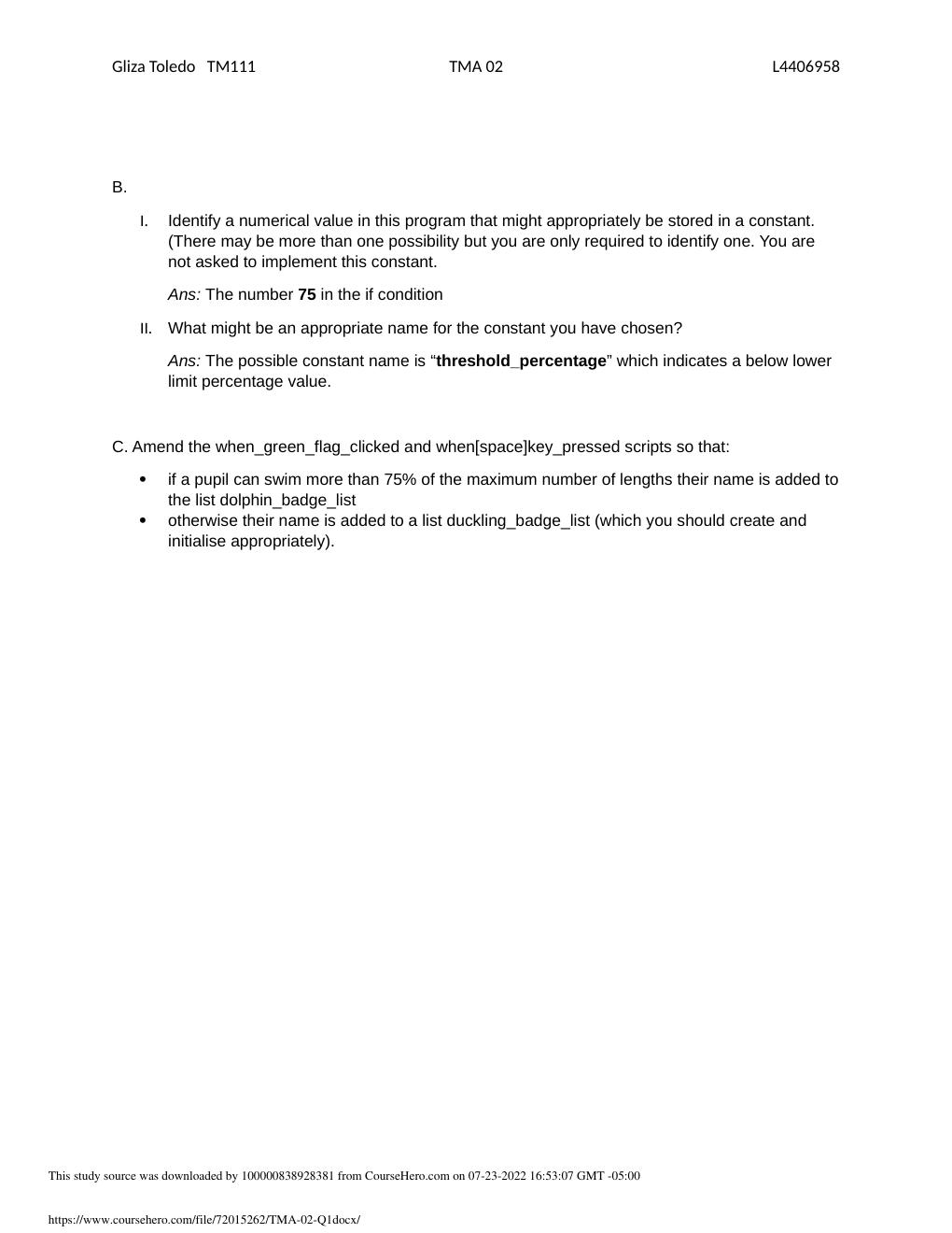 Preview page 2 of TM111 TMA 02L4406958