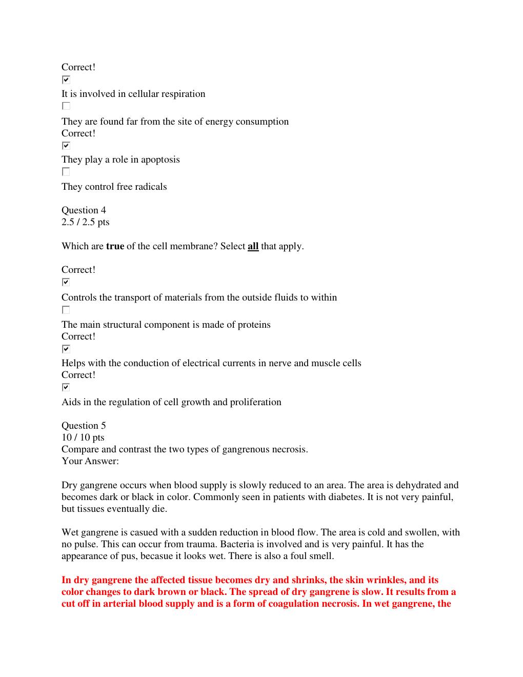 Preview page 2 of NURS 231 FINAL EXAM QUESTIONS AND ANSWERS - PORTAGE LEARNING