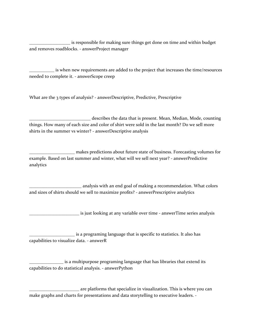 Preview page 3 of D204; The Data Analytics Journey