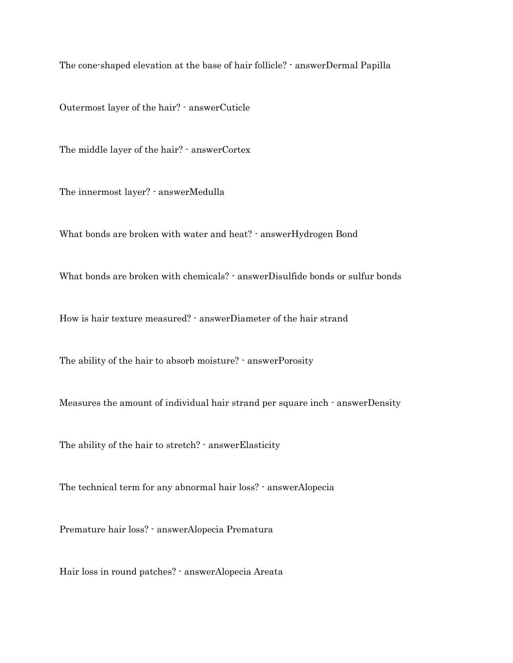 Preview page 3 of Barber Practice State Board Exam with Verified Answers
