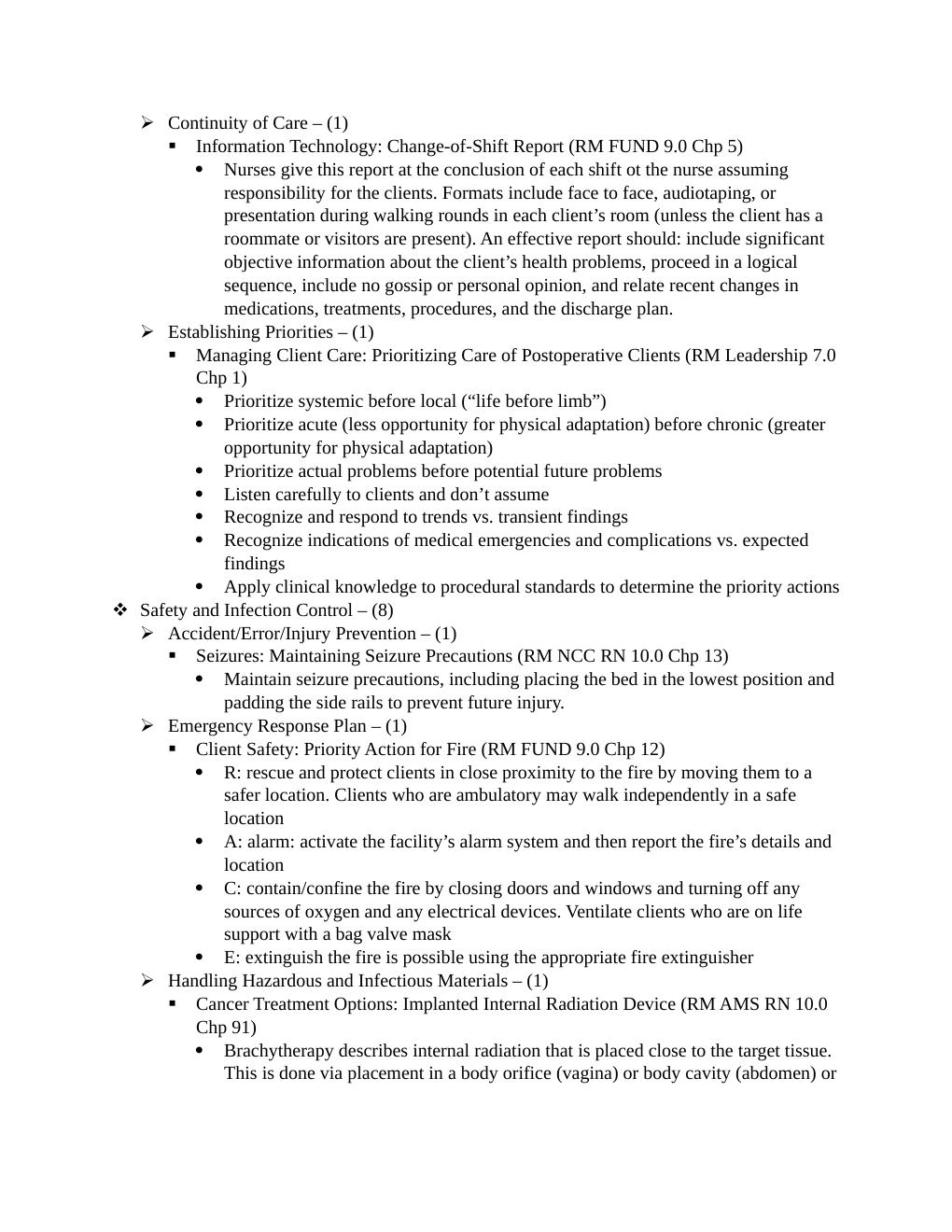 Preview page 2 of VATI RN 2ND COMPREHENSIVE PREDICTOR FOCUSED REVIEW