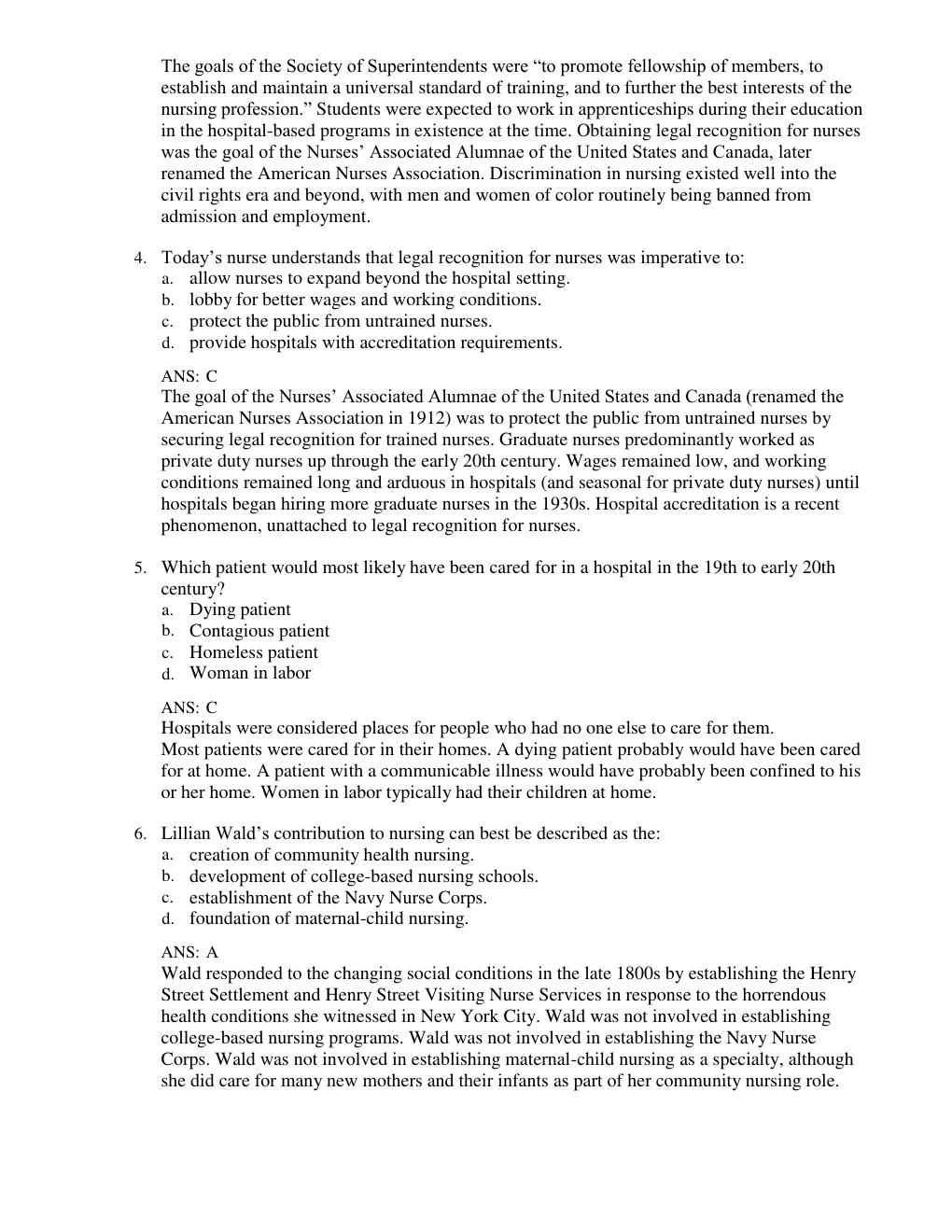Preview page 3 of Test Bank for Conceptual Foundations 7th Edition by Friberg