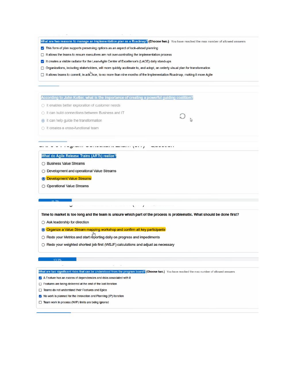 Preview page 2 of Scaled Agile Framework (SAFe) Program Consultant (SPC) Exam Questions with Verified Answers.