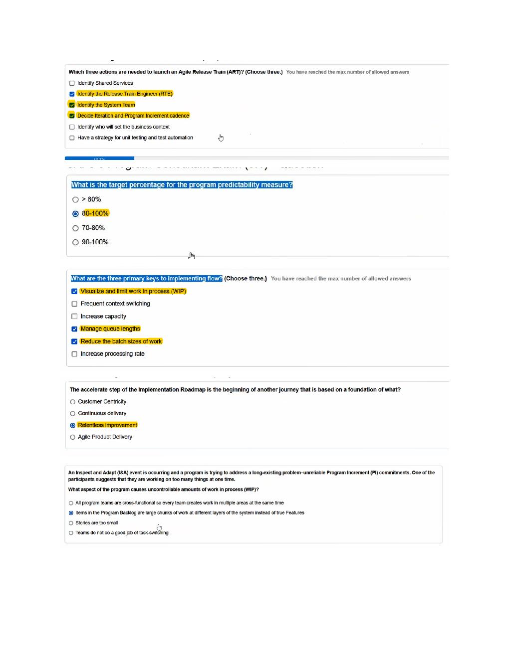 Preview page 3 of Scaled Agile Framework (SAFe) Program Consultant (SPC) Exam Questions with Verified Answers.