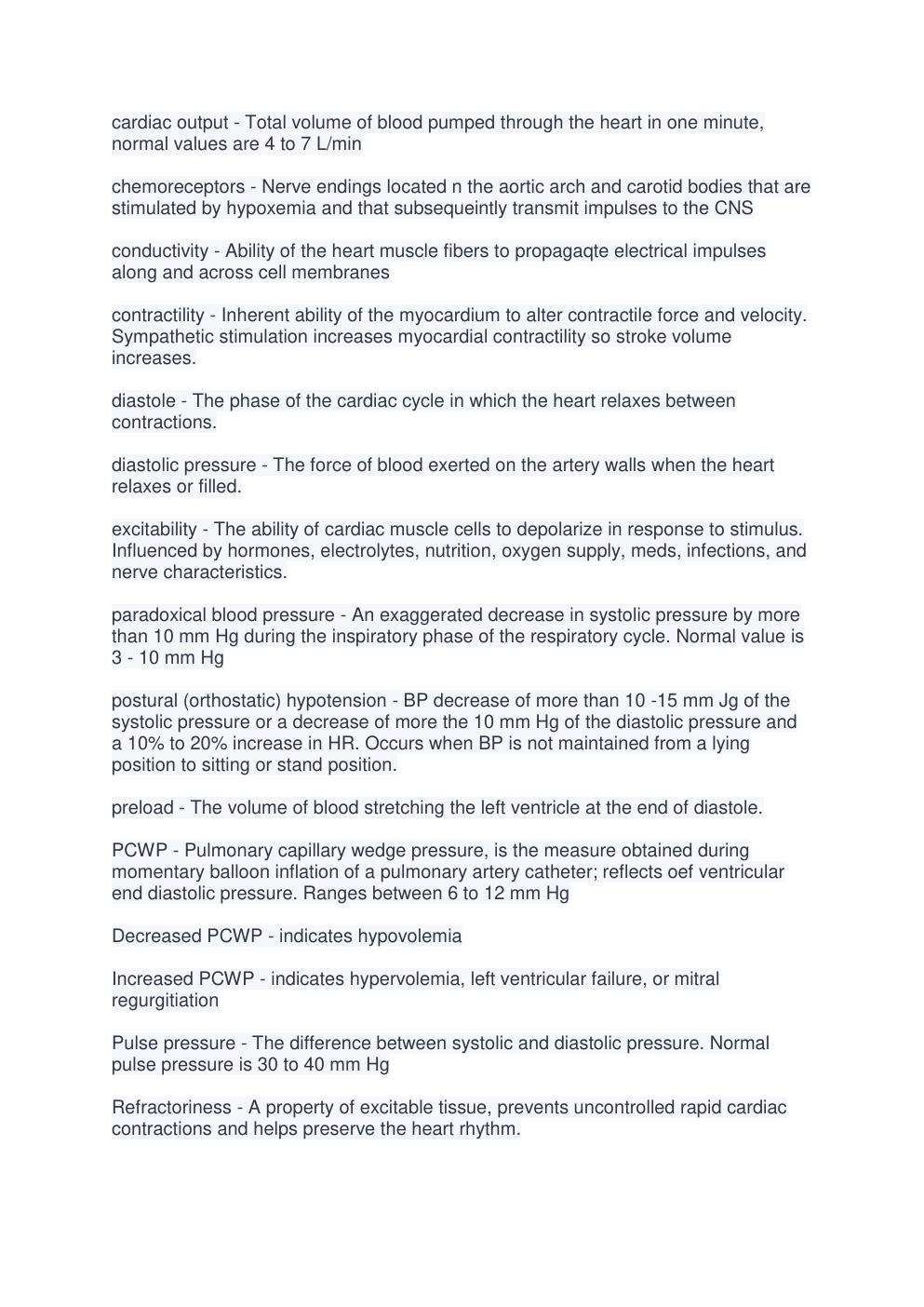 Preview page 3 of BSTRANDABLE NCLEX CARDIOVASCULAR/HEMATOLOGIC 2 OF 2 DEFINATION EXAM