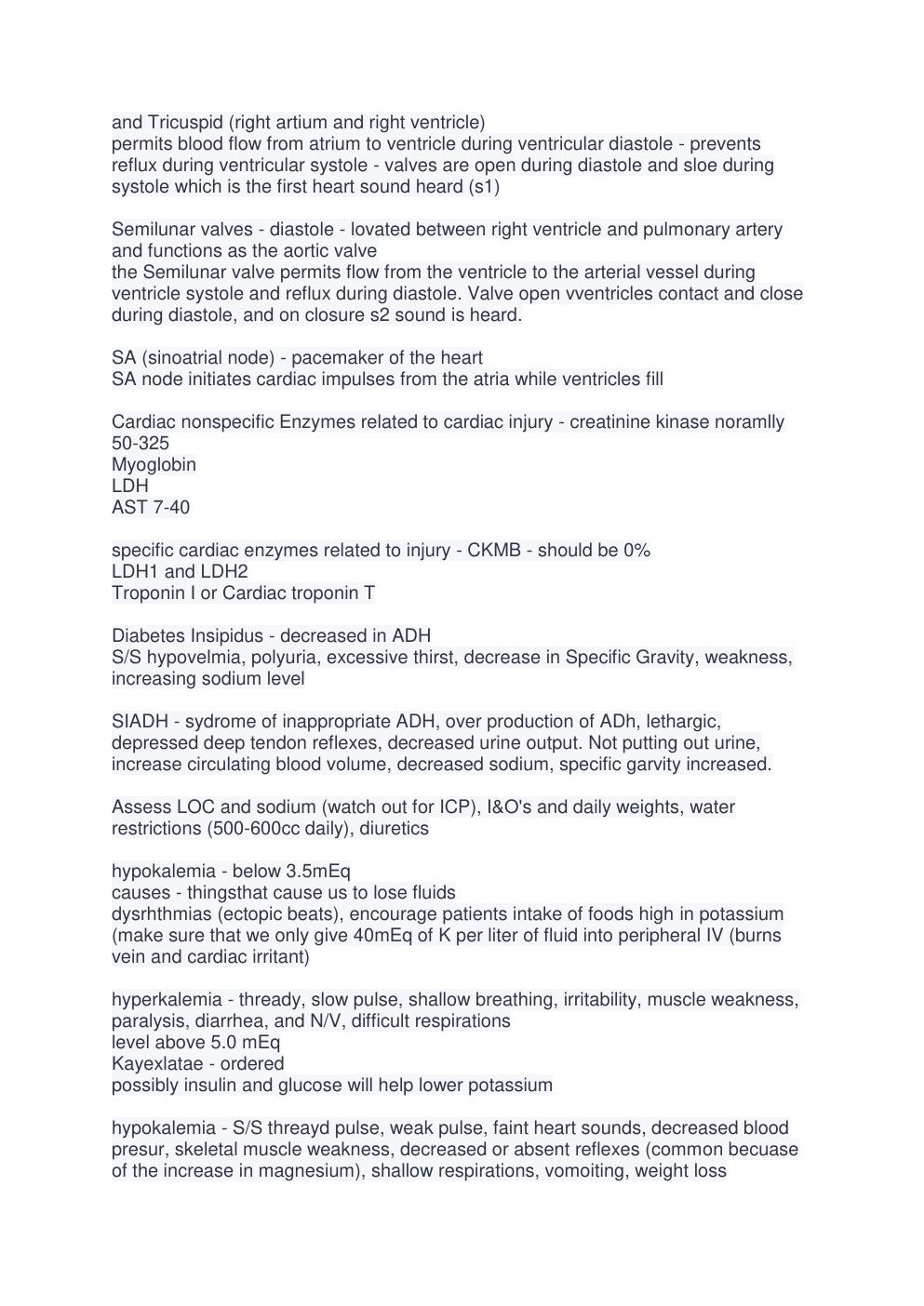 Preview page 5 of BSTRANDABLE NCLEX CARDIOVASCULAR/HEMATOLOGIC 2 OF 2 DEFINATION EXAM