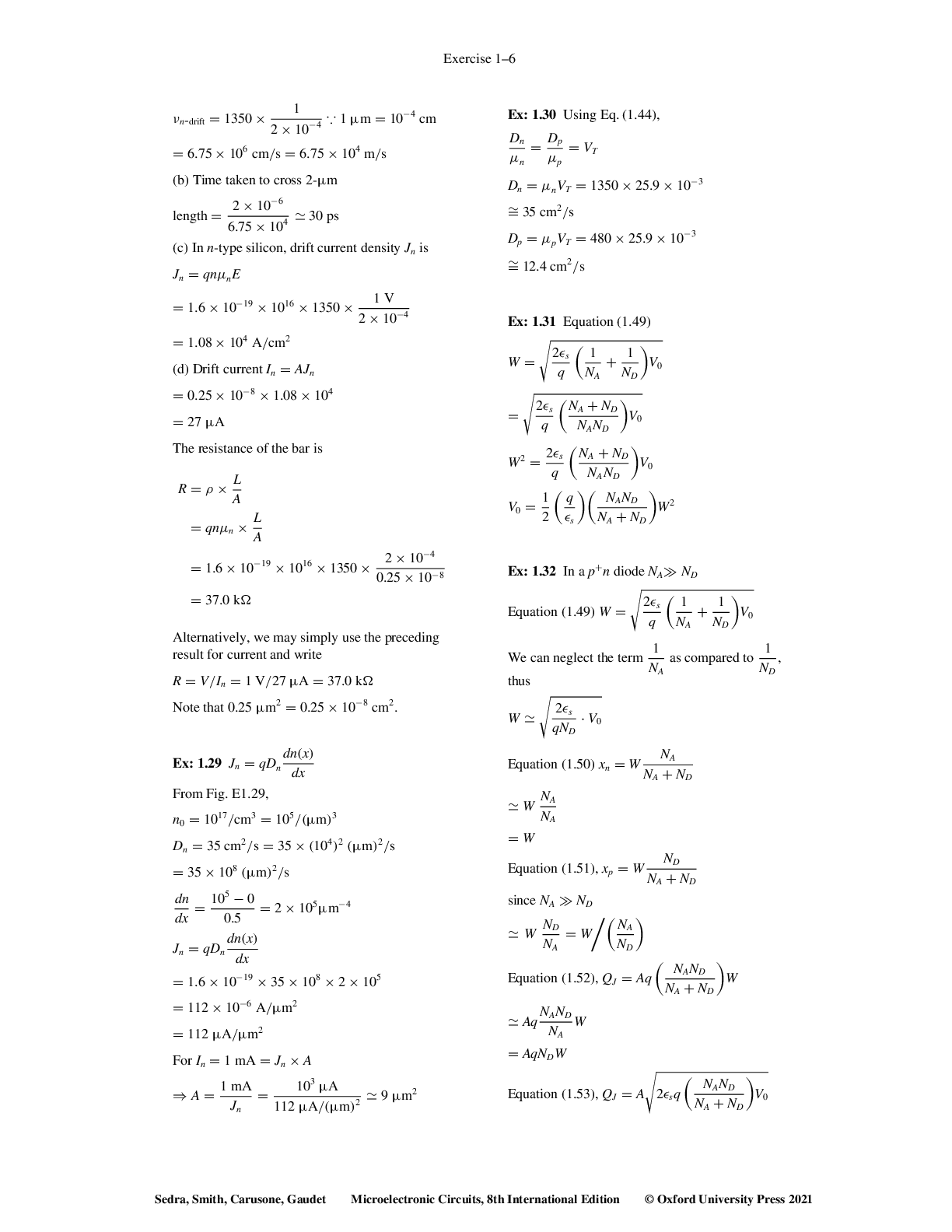 Preview page 3 of Solutions Manual for Microelectronic Circuits 8th Edition by Sedra, Smith, Carusone, Gaudet