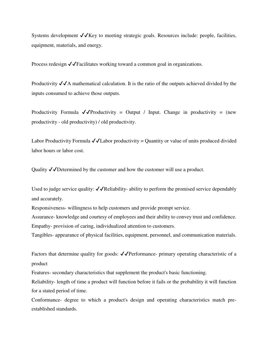 Preview page 3 of WGU C720 Operations and Supply Chain Management - Study Guide