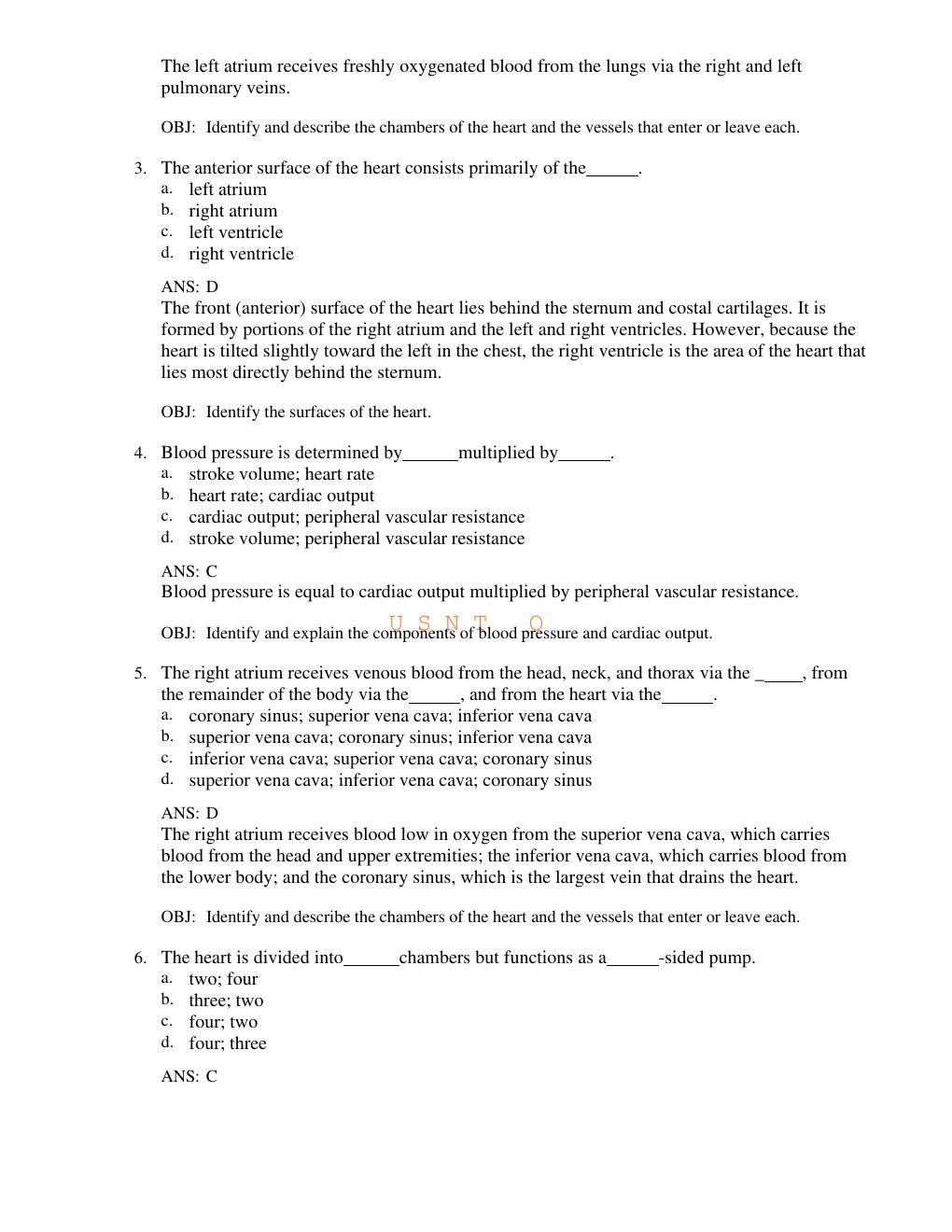 Preview page 2 of Test Bank ECGs Made Easy 5th Edition Aehlert Chapter 1 - 10 Updated