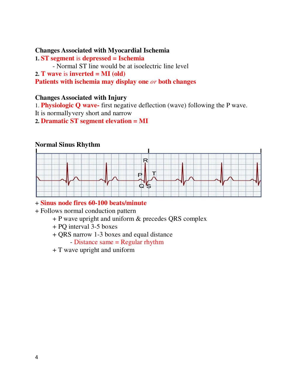 Preview page 4 of NR 341 Critical Care Exam II Notes Latest Updated
