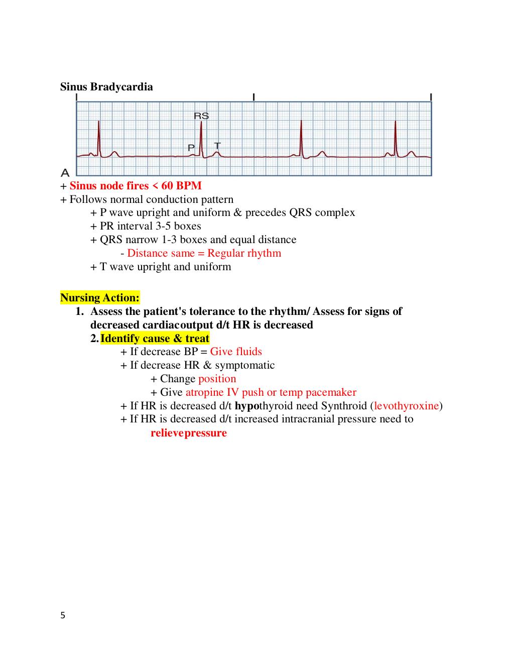 Preview page 5 of NR 341 Critical Care Exam II Notes Latest Updated