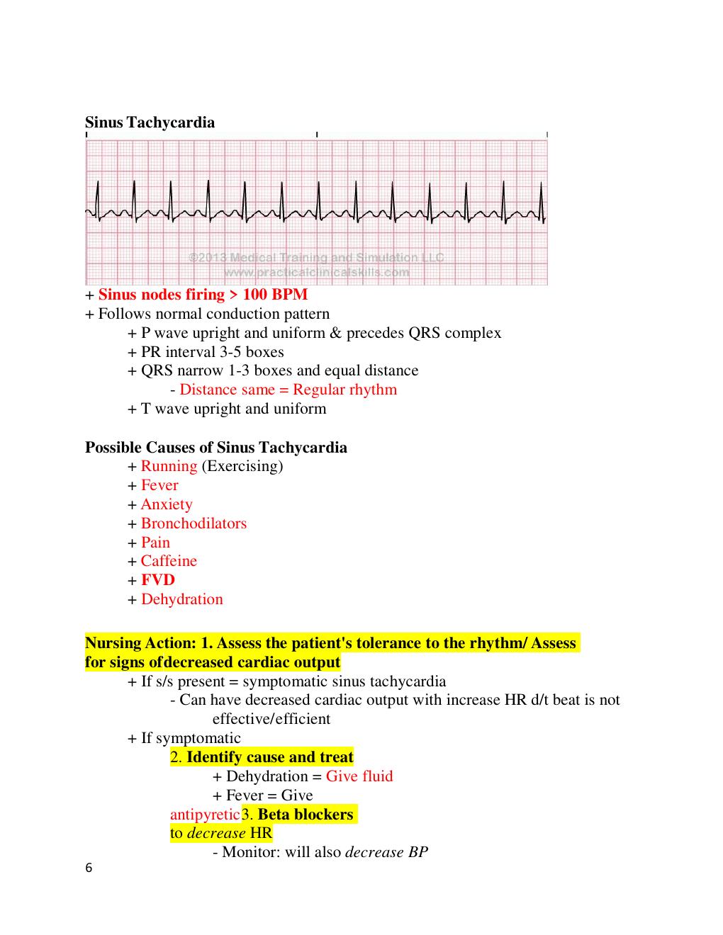 Preview page 6 of NR 341 Critical Care Exam II Notes Latest Updated